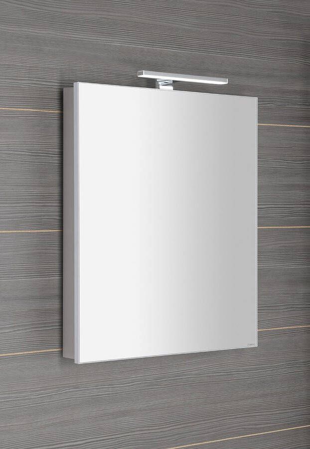 Sapho Greta spiegelkast met verlichting 60x70 mat wit