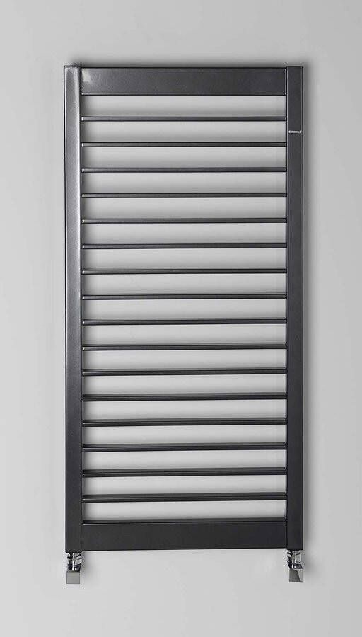 Sapho Mateo badkamerradiator 60x140 cm 752 W antraciet