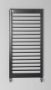 Sapho Designradiator Mateo Recht 60x137.6 cm 752W Antraciet - Thumbnail 2