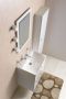 Sapho Mitra Badkamermeubel keramiek MDF 60x45x70 wit - Thumbnail 2