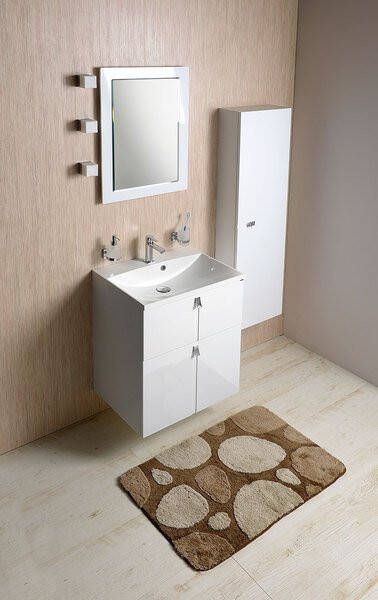 Sapho Mitra Badkamermeubel keramiek MDF 60x45x70 wit