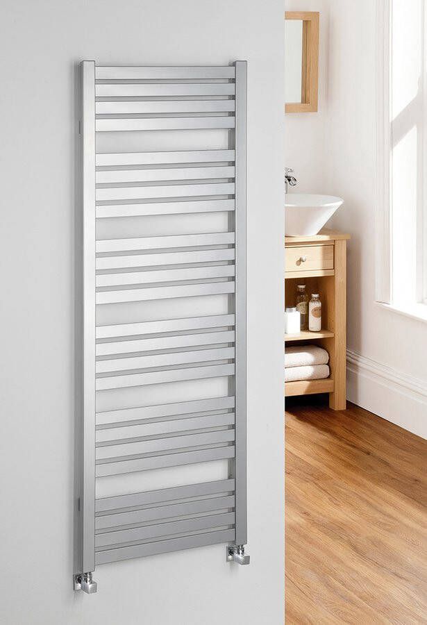 Sapho Nevel Handdoekradiator 55x160 cm 690W zilver