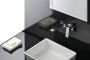Sapho Wastafelmengkraan Inbouw Notos 1-hendel Uitloop Recht 17.7 cm Chroom - Thumbnail 2