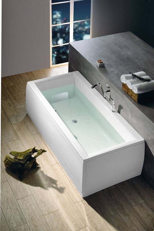 Polysan Cleo rechthoekig bad 170x70x48cm wit