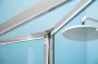 Polysan Easy Line douchecabine 100x70 cm chroom - Thumbnail 2