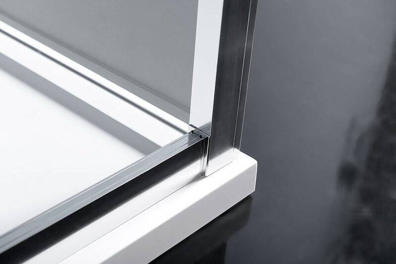 Polysan Easy Line schuifbare douchedeur 150x190cm 6mm veiligheidsglas