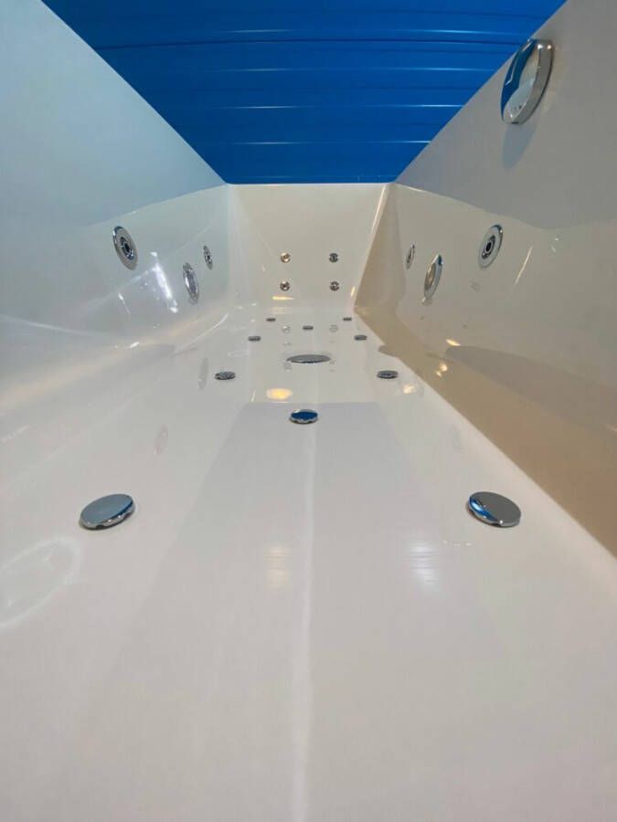 Polysan Krysta bubbelbad met Advance systeem 180x70 wit