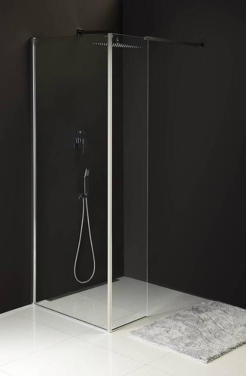 Polysan Modular inloopdouche 90 met 30 zijwand antikalk