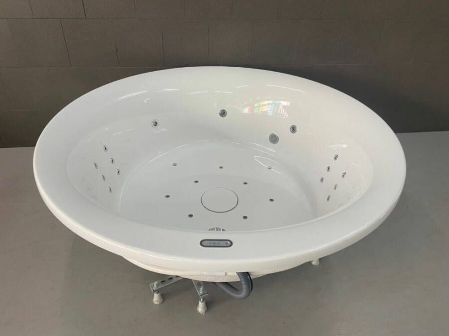 Polysan Oblo bubbelbad met Advance systeem 165x165 wit