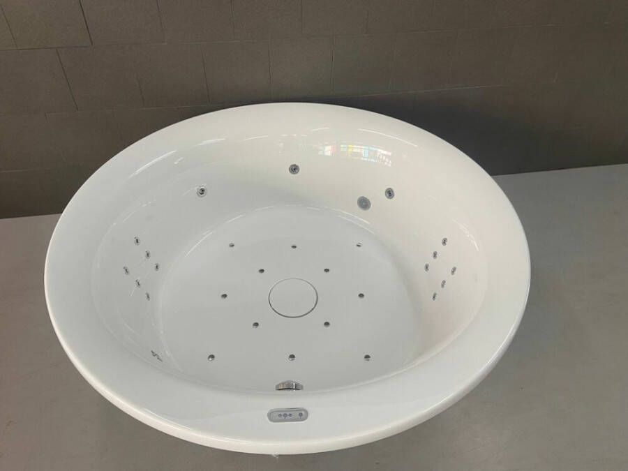 Polysan Oblo bubbelbad met Advance systeem 165x165 wit