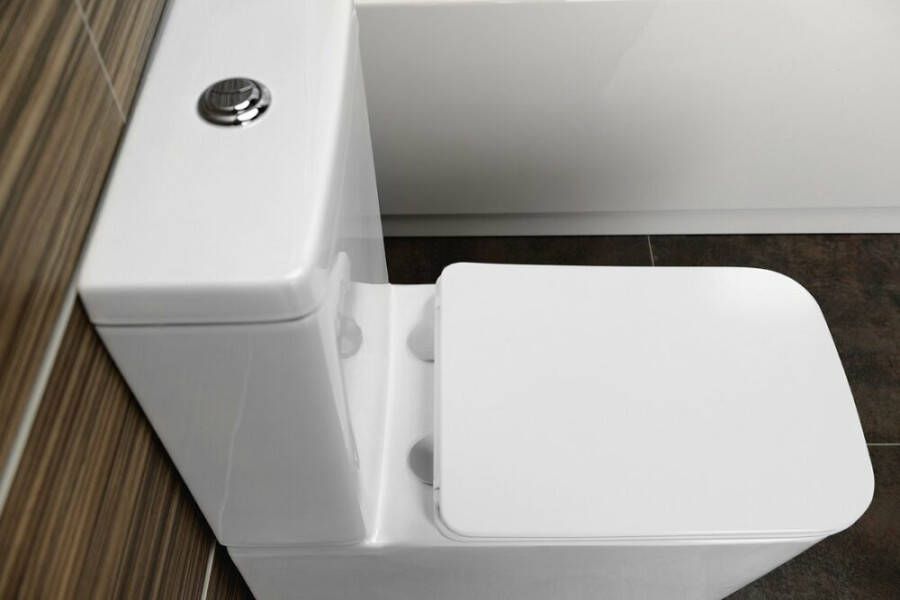 Sapho Porto Compacte rimless toilet incl. spoelsysteem S-sifon P-sifon