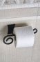 Sapho Rebecca toiletrolhouder zonder deksel zwart - Thumbnail 2