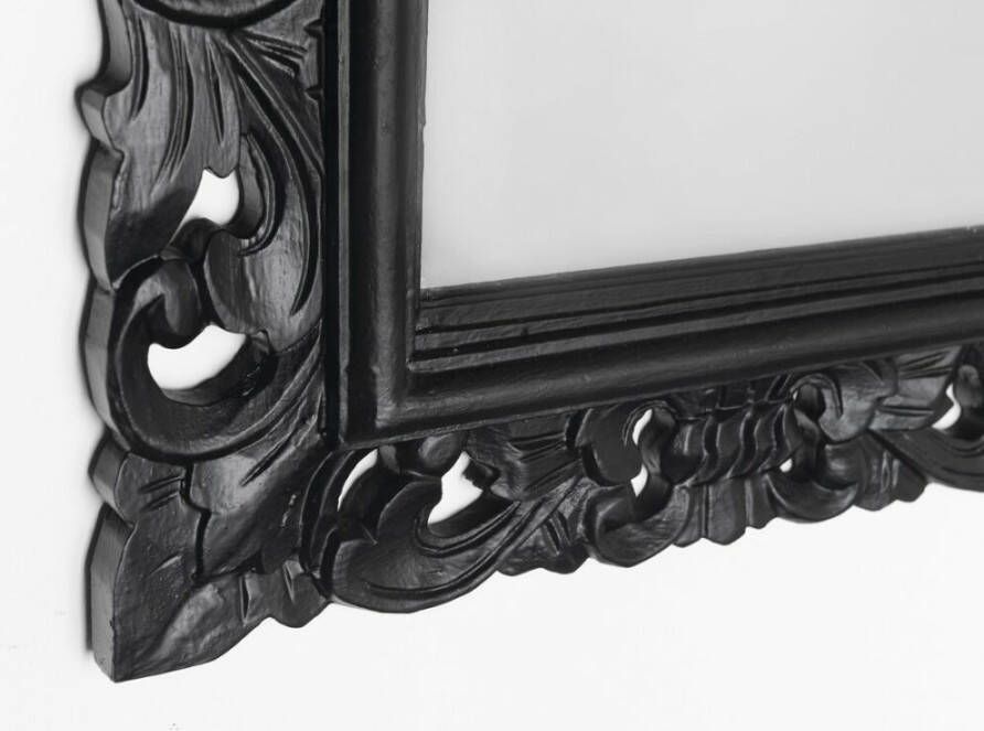 Sapho Samblung spiegel met houten lijst 40x70 zwart