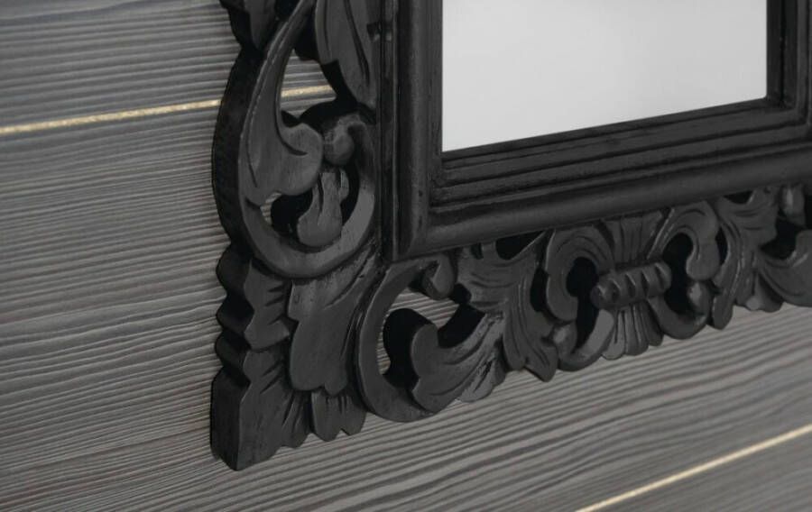 Sapho Samblung spiegel met houten lijst 60x80 zwart