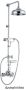 Sapho Sassari thermostatische opbouw regenDouche zeeprek (H) 1250mm brons - Thumbnail 2