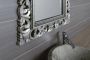 Sapho Scule Spiegel met frame 70x100cm Silver Antique - Thumbnail 3