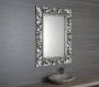 Sapho Scule spiegel met frame 80x120cm zilveren antiek - Thumbnail 3