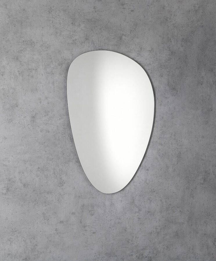 Sapho Sten LED licht spiegel ovaal 80x55