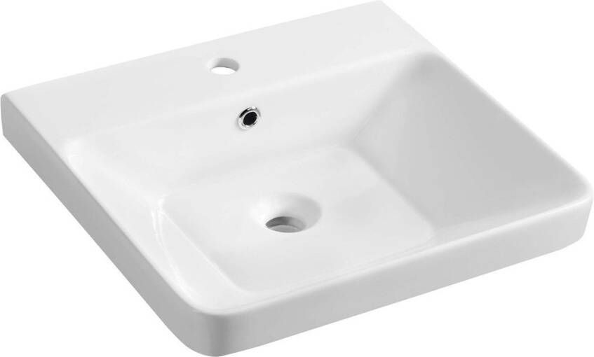 Sapho Theia Hori Badkamermeubel keramiek 46 cm donker bruin