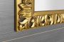 Sapho Zeegras spiegel met houten lijst 70x100 goud - Thumbnail 3