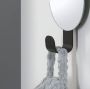 Sealskin Brix handdoek haak inclusief spiegel 13x6x4.5 cm zwart - Thumbnail 3