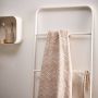 Sealskin Brix rechthoekige handdoek ladder 170x50x3.6 cm wit - Thumbnail 3