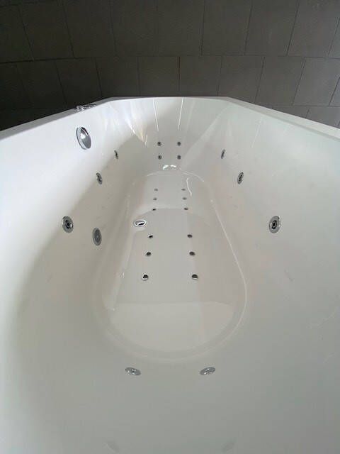 Sealskin bubbelbad met WP3 systeem en kleuren verlichting 170x75 wit