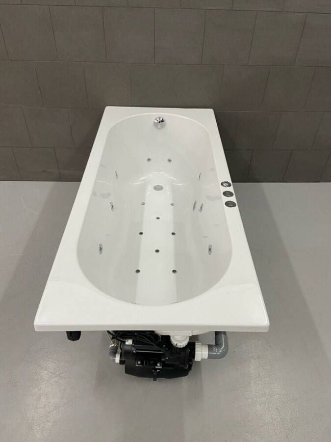 Sealskin Get Wet Optimo bubbelbad met WP3 systeem 170x75 wit