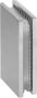 Brauer Create Inloopdouche 90x200cm profielloos 40cm zijwand antikalk 8mm veiligheidsglas geborsteld RVS 4JC2-90 40g - Thumbnail 4