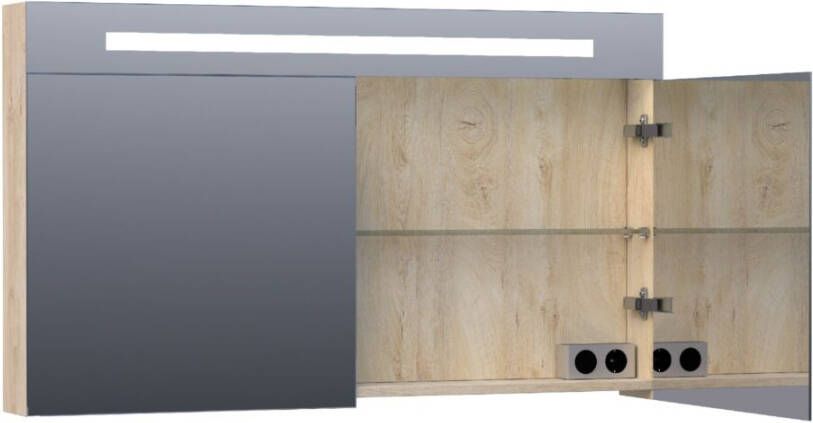 Topa Double Face spiegelkast 120 sahara