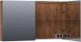 Brauer Dual Spiegelkast 120x70x15cm 2 links- rechtsdraaiende spiegeldeur MFC viking shield 7270 - Thumbnail 2