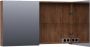 Brauer Plain Spiegelkast 120x70x15cm 2 links rechtsdraaiende spiegeldeuren MFC viking shield SK-PL120VS - Thumbnail 2