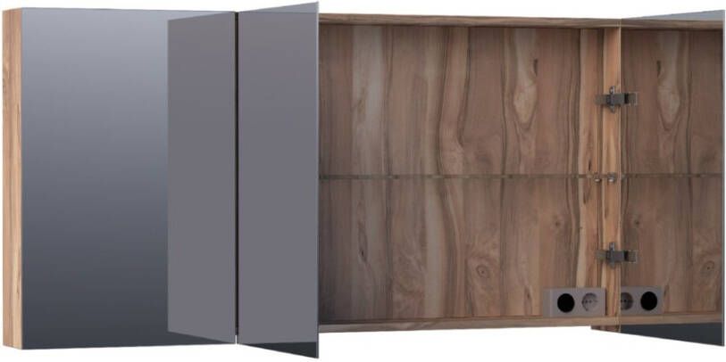 Topa Plain spiegelkast 140 almond