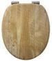 Tiger Hetta toiletzitting met comfort feel en softclose 37 x 44 cm hout-look - Thumbnail 3