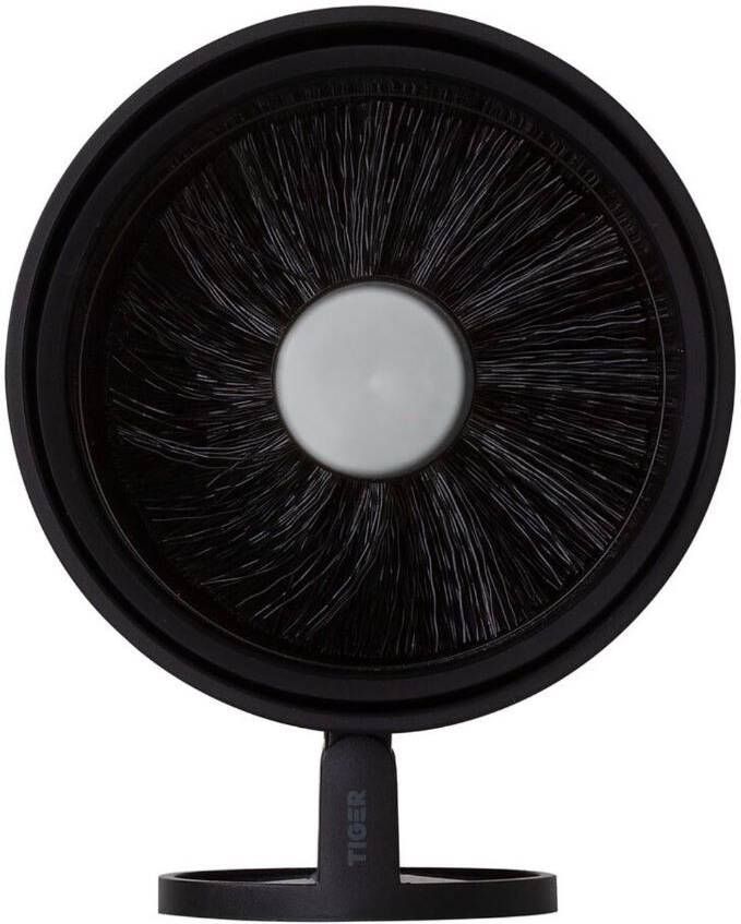 Tiger Tune wandmodel toiletborstel inclusief houder geborsteld RVS zwart