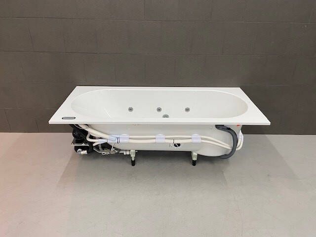 Villeroy & Boch Libra bubbelbad met Excellent systeem en verlichting 170x75 wit