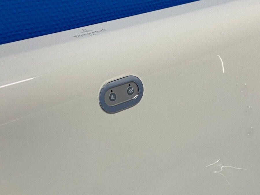 Villeroy & Boch O.Novo bubbelbad met Basic systeem 180x80 wit