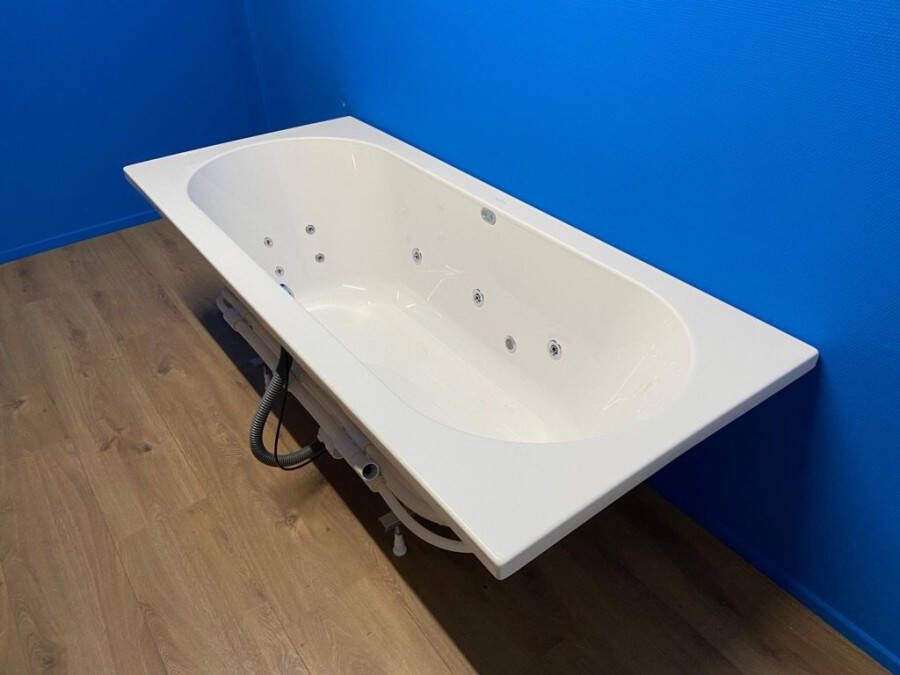 Villeroy & Boch O.Novo bubbelbad met Koller Basic systeem 180x80 wit