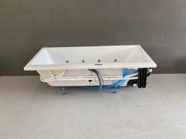 Villeroy & Boch Subway bubbelbad met Advance systeem 180x80 wit wp 2-system