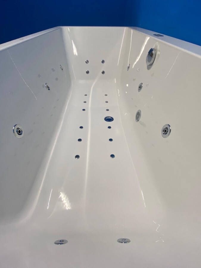 Villeroy & Boch Subway bubbelbad met Advance systeem 190x90 wit