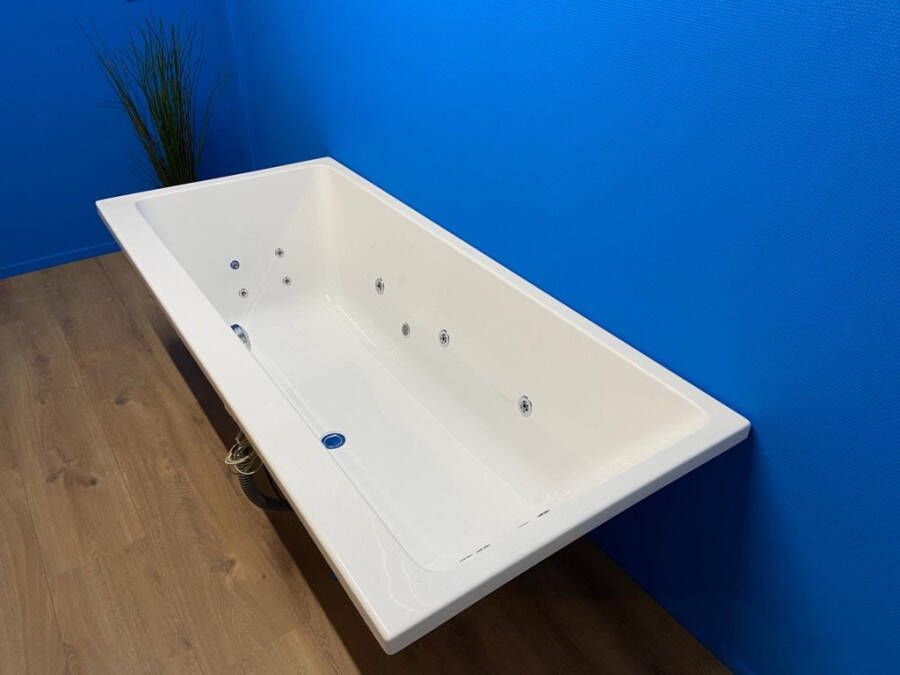 Villeroy & Boch Subway bubbelbad met Basic systeem 160x70 wit