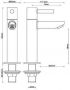 Wiesbaden Fonteinkraan Amador XL | Opbouw | Koudwater kraan | Standaard model | Rond | Zwart - Thumbnail 2