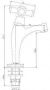 Wiesbaden Fonteinkraan Lento | Opbouw | Koudwater kraan | Standaard model | Vintage | Chroom - Thumbnail 3