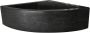 Sub Wiesbaden B-stone hoekfontein met kraangat zonder overloop 30 x 30 cm zwart 39.3503 - Thumbnail 3