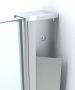 Diamond Line Inloopdouche Eco 140x200cm Antikalk Helder Glas Chroom Profiel 8mm Veiligheidsglas Easy Clean - Thumbnail 11