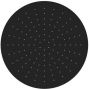 Wiesbaden Caral hoofddouche rond 30 x 0 8 cm mat zwart 29.2816 - Thumbnail 2