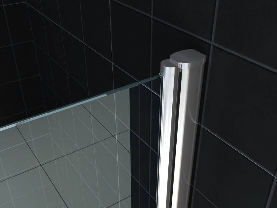 Wiesbaden Between nisdeur 1000 x 2000 x 8 mm nano helder glas chroom