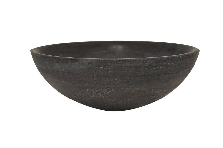 Wiesbaden Raw waskom rond 40x14 cm hardsteen gezoet