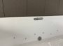 Wiesbaden Wall half vrijstaand bubbelbad met Supreme systeem 170x75 wit - Thumbnail 2