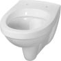 Xellanz Trevi wandcloset verkort Kiwa met Menir toiletzitting softclose en quick release glans wit 32.3484 - Thumbnail 4